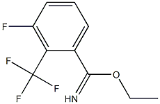 ethyl 3-fluoro-2-(trifluoromethyl)benzoimidate Structure