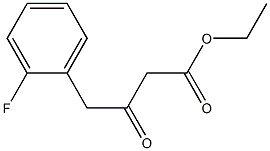 ethyl 4-(2-fluorophenyl)-3-oxobutanoate Structure