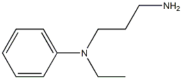 N-(3-aminopropyl)-N-ethylbenzenamine Struktur