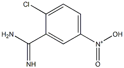 N-(3-carbamimidoyl-4-chlorophenyl)-N-oxohydroxylammonium,,结构式