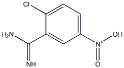 N-(3-carbamimidoyl-4-chlorophenyl)-N-oxohydroxylammonium 结构式