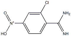 N-(4-carbamimidoyl-3-chlorophenyl)-N-oxohydroxylammonium Struktur