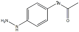 N-(4-hydrazino-phenyl)-acetamido,,结构式