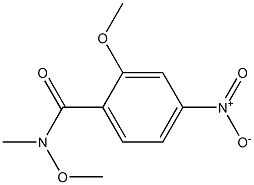 N,2-dimethoxy-N-methyl-4-nitrobenzamide Structure