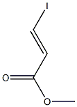 Methyl (E)-3-iodoacrylate Structure