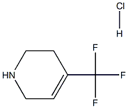 1,2,3,6-Tetrahydro-4-(trifluoromethyl)pyridine hydrochloride Structure
