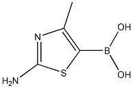 2-amino-4-methylthiazol-5-ylboronic acid Structure