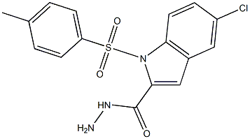  5-chloro-1-tosyl-1H-indole-2-carbohydrazide