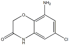 8-Amino-6-chloro-4H-benzo[1,4]oxazin-3-one Structure