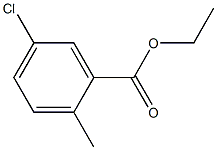 Ethyl 5-chloro-2-methylbenzoate Structure