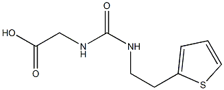 ({[(2-thien-2-ylethyl)amino]carbonyl}amino)acetic acid|