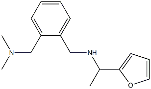  ({2-[(dimethylamino)methyl]phenyl}methyl)[1-(furan-2-yl)ethyl]amine