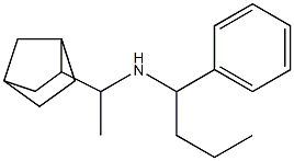 (1-{bicyclo[2.2.1]heptan-2-yl}ethyl)(1-phenylbutyl)amine Structure