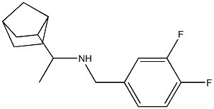 (1-{bicyclo[2.2.1]heptan-2-yl}ethyl)[(3,4-difluorophenyl)methyl]amine