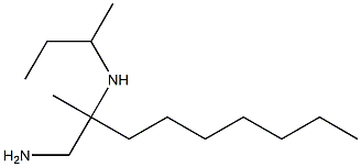 (1-amino-2-methylnonan-2-yl)(methyl)propan-2-ylamine 结构式