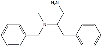 (1-amino-3-phenylpropan-2-yl)(benzyl)methylamine Structure