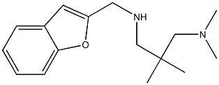 (1-benzofuran-2-ylmethyl)({2-[(dimethylamino)methyl]-2-methylpropyl})amine|