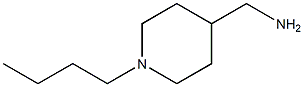 (1-butylpiperidin-4-yl)methanamine 结构式