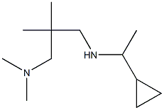 (1-cyclopropylethyl)({2-[(dimethylamino)methyl]-2-methylpropyl})amine