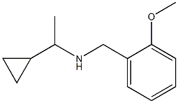 (1-cyclopropylethyl)[(2-methoxyphenyl)methyl]amine