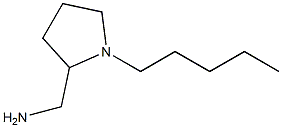 (1-pentylpyrrolidin-2-yl)methanamine Struktur