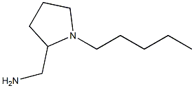 (1-pentylpyrrolidin-2-yl)methanamine,,结构式