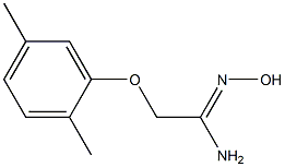 (1Z)-2-(2,5-dimethylphenoxy)-N'-hydroxyethanimidamide|