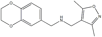  (2,3-dihydro-1,4-benzodioxin-6-ylmethyl)[(3,5-dimethyl-1,2-oxazol-4-yl)methyl]amine