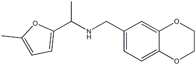 (2,3-dihydro-1,4-benzodioxin-6-ylmethyl)[1-(5-methylfuran-2-yl)ethyl]amine