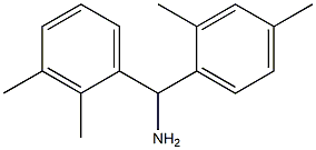 (2,3-dimethylphenyl)(2,4-dimethylphenyl)methanamine Struktur