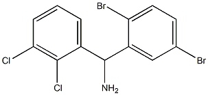 (2,5-dibromophenyl)(2,3-dichlorophenyl)methanamine