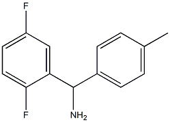  (2,5-difluorophenyl)(4-methylphenyl)methanamine