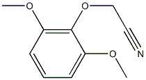 (2,6-dimethoxyphenoxy)acetonitrile,,结构式