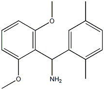  (2,6-dimethoxyphenyl)(2,5-dimethylphenyl)methanamine