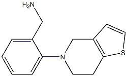 (2-{4H,5H,6H,7H-thieno[3,2-c]pyridin-5-yl}phenyl)methanamine,,结构式