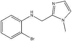 (2-bromophenyl)(1-methyl-1H-imidazol-2-yl)methylamine Structure