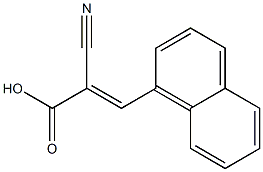 (2E)-2-cyano-3-(1-naphthyl)acrylic acid