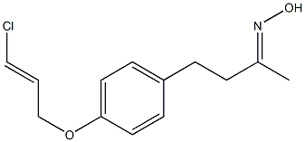 (2E)-4-(4-{[(2E)-3-chloroprop-2-enyl]oxy}phenyl)butan-2-one oxime