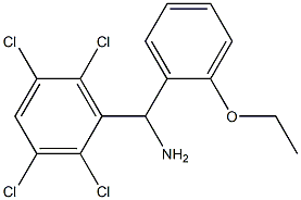 (2-ethoxyphenyl)(2,3,5,6-tetrachlorophenyl)methanamine 结构式