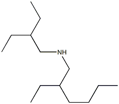 (2-ethylbutyl)(2-ethylhexyl)amine 结构式