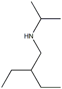 (2-ethylbutyl)(propan-2-yl)amine Structure