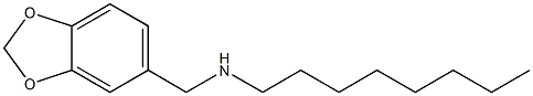 (2H-1,3-benzodioxol-5-ylmethyl)(octyl)amine|
