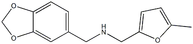 (2H-1,3-benzodioxol-5-ylmethyl)[(5-methylfuran-2-yl)methyl]amine|