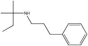 (2-methylbutan-2-yl)(3-phenylpropyl)amine Structure