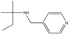 (2-methylbutan-2-yl)(pyridin-4-ylmethyl)amine Structure