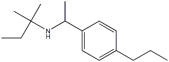 (2-methylbutan-2-yl)[1-(4-propylphenyl)ethyl]amine