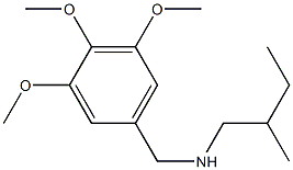 (2-methylbutyl)[(3,4,5-trimethoxyphenyl)methyl]amine