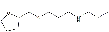 (2-methylbutyl)[3-(oxolan-2-ylmethoxy)propyl]amine Struktur