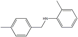 (2-methylphenyl)(4-methylphenyl)methylamine Structure