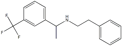  (2-phenylethyl)({1-[3-(trifluoromethyl)phenyl]ethyl})amine